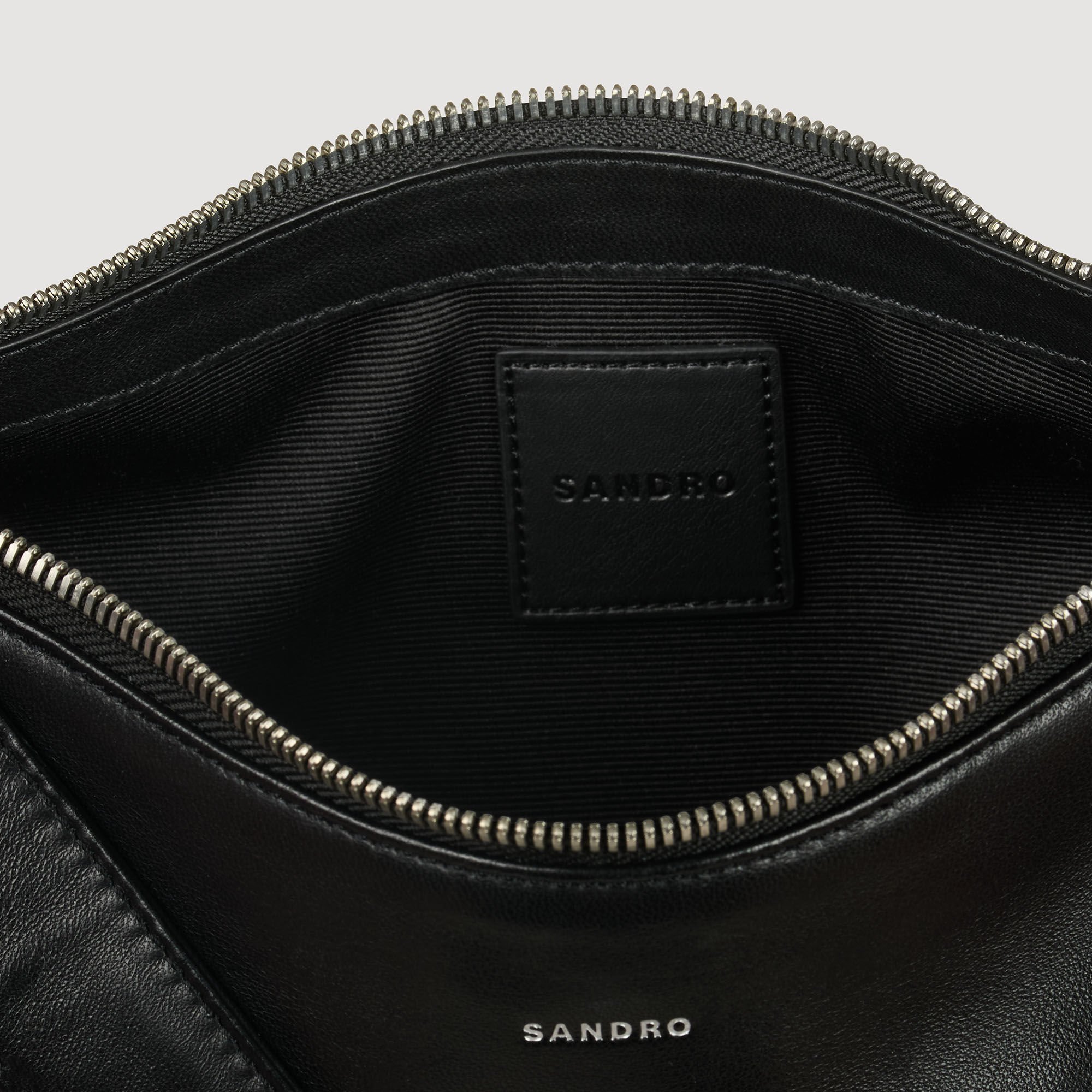 Bolso hobo pequeño de cuero