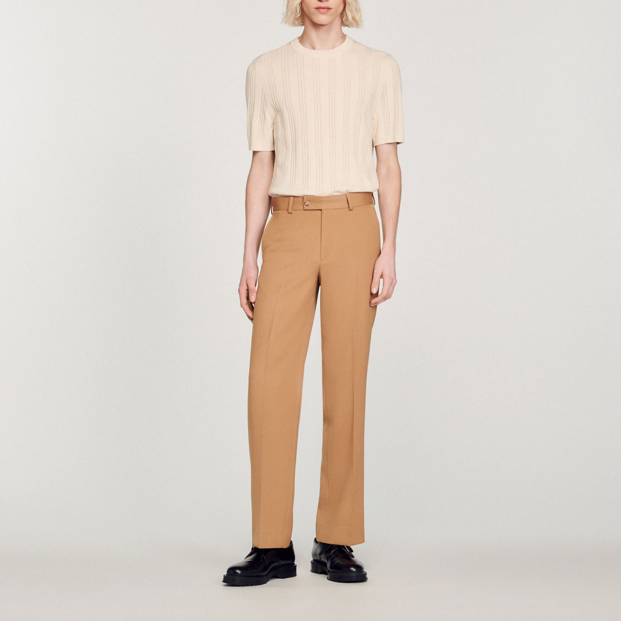Pantalón de mezcla de lana