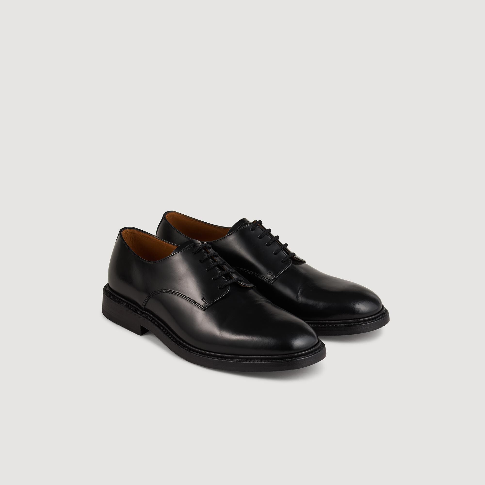 Mocasines derby de charol