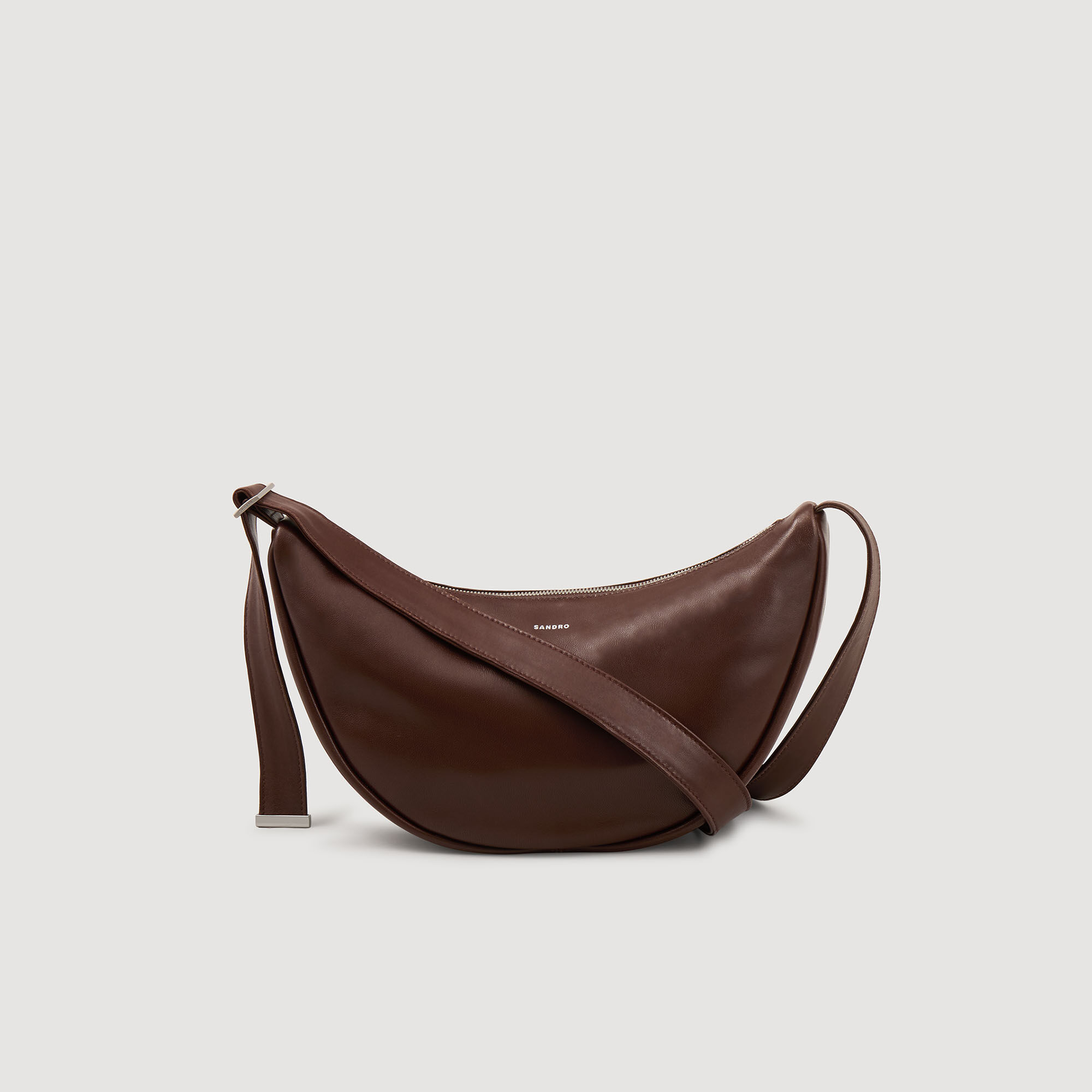 Bolso hobo pequeño de cuero