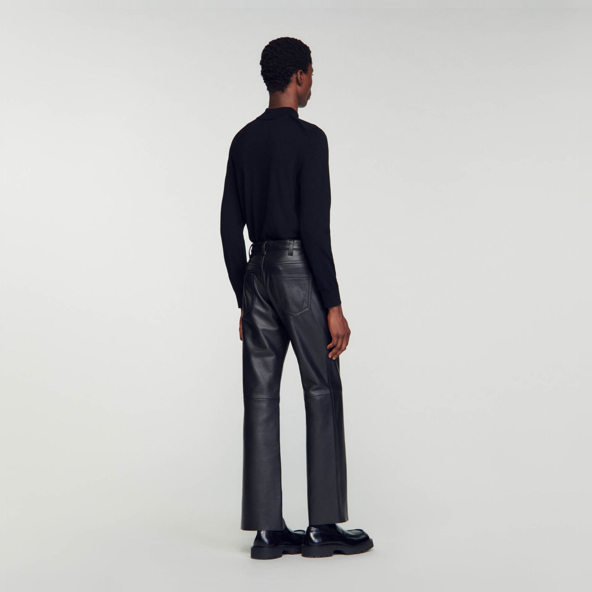 Pantalón de cuero