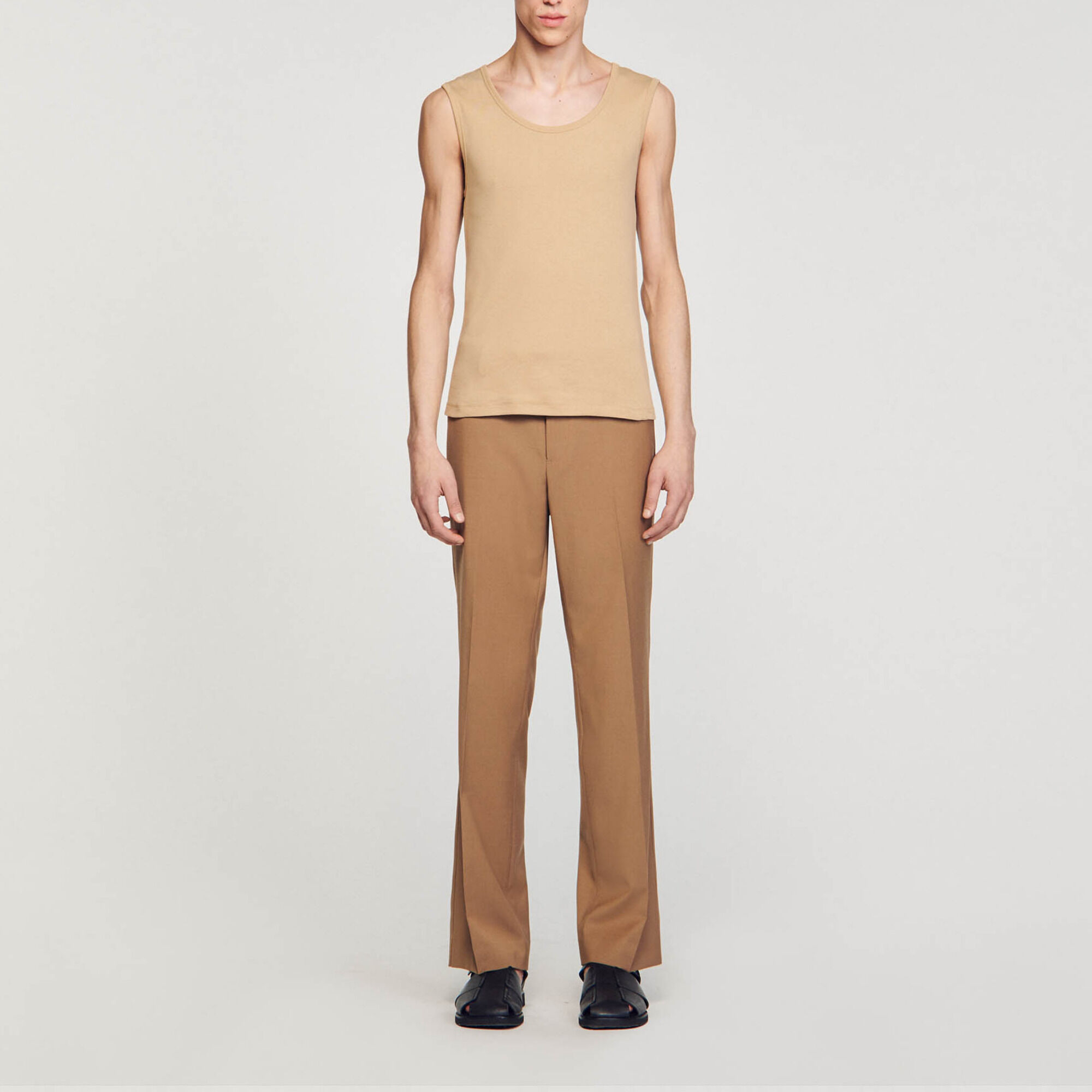 Camiseta de tirantes de algodón