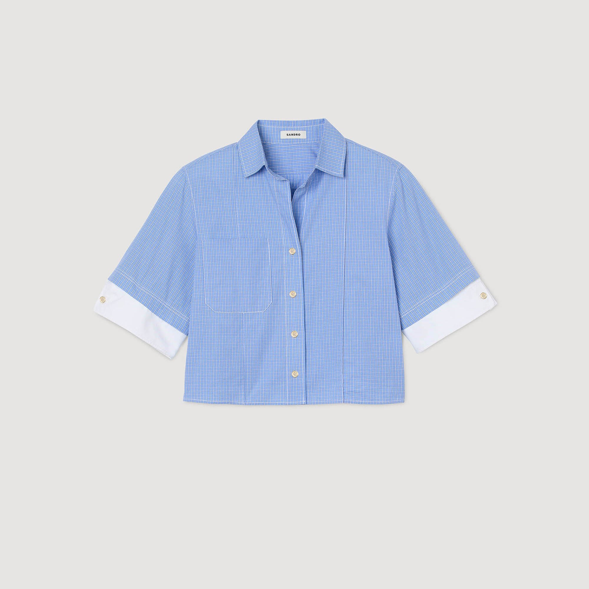 Camisa a cuadros oversize
