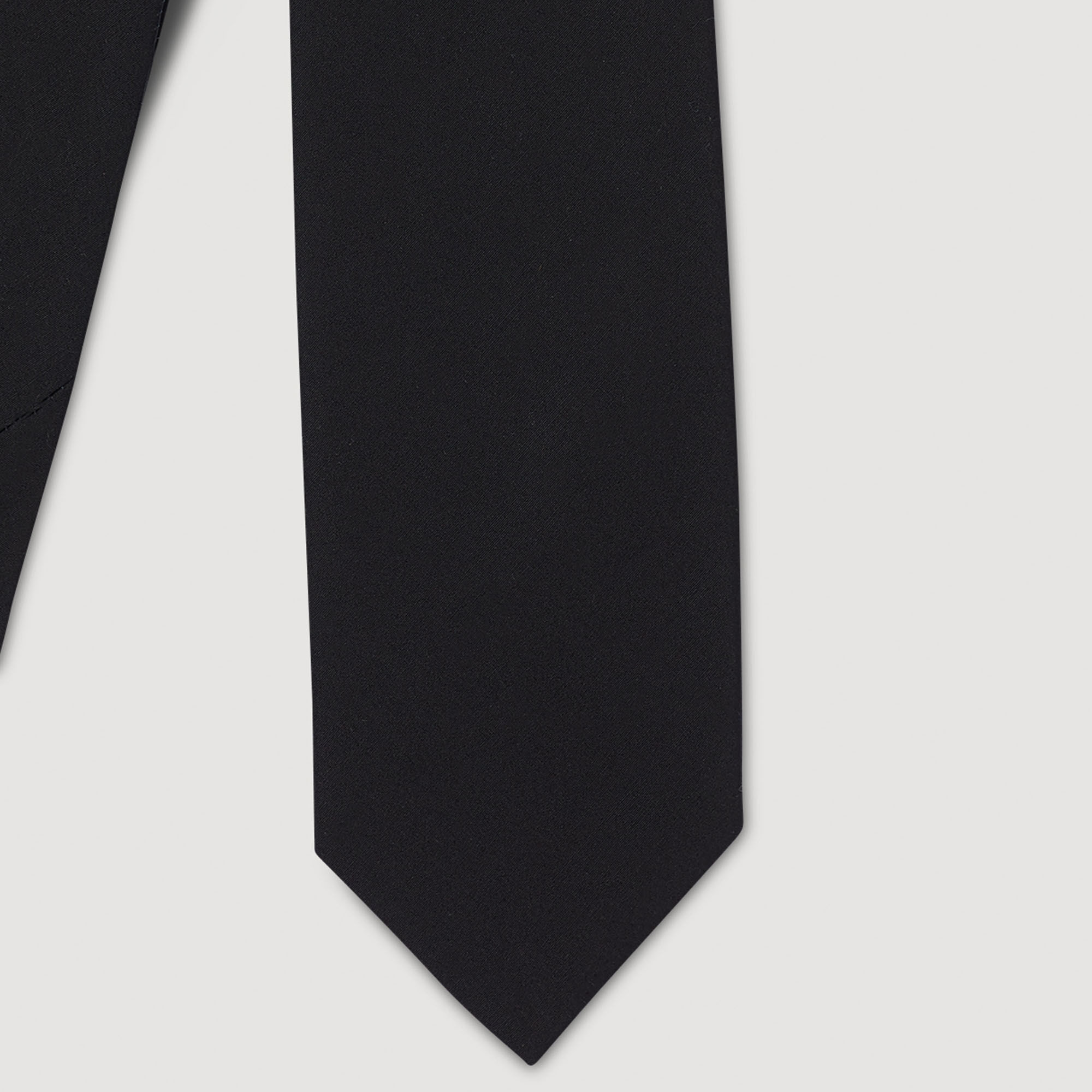 Corbata de jacquard de seda