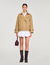Gabardina corta oversize