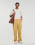 Pantalón ancho de algodón