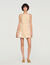 Vestido corto de guipur