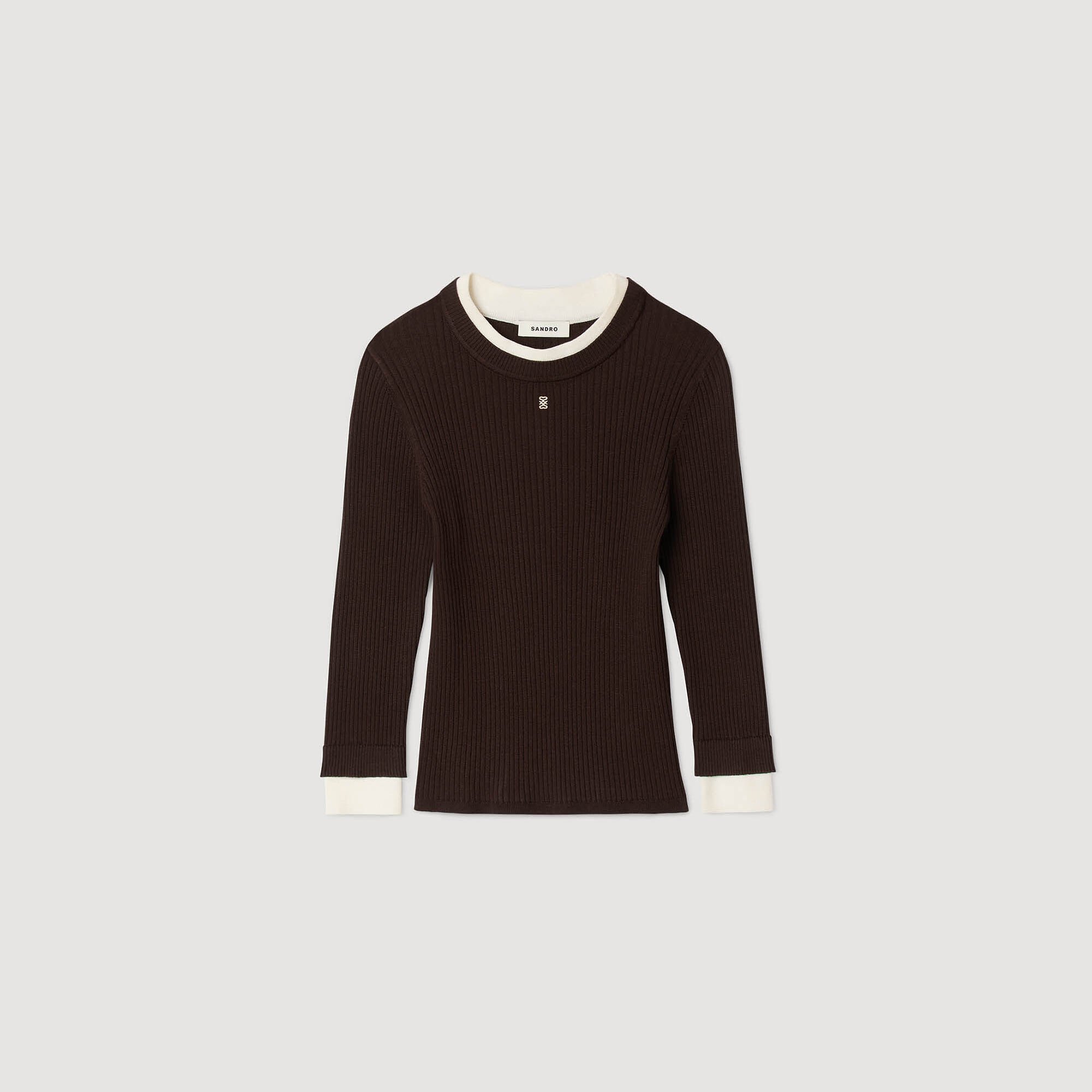 Jersey de mezcla de lana