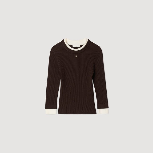 Jersey de mezcla de lana
