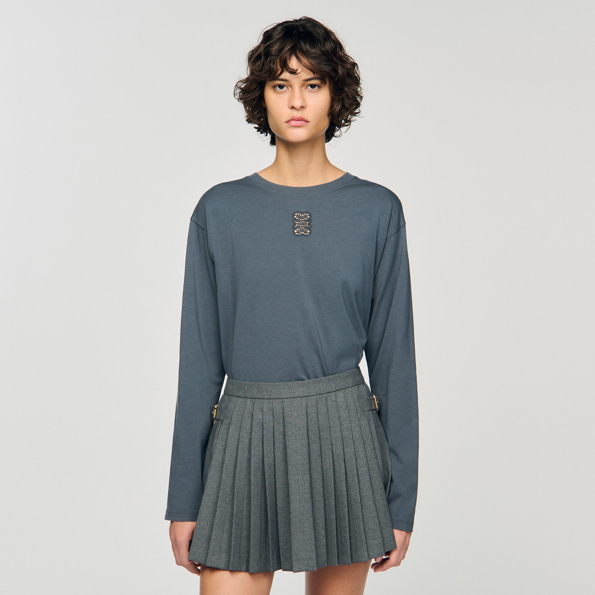 Camiseta con bordado