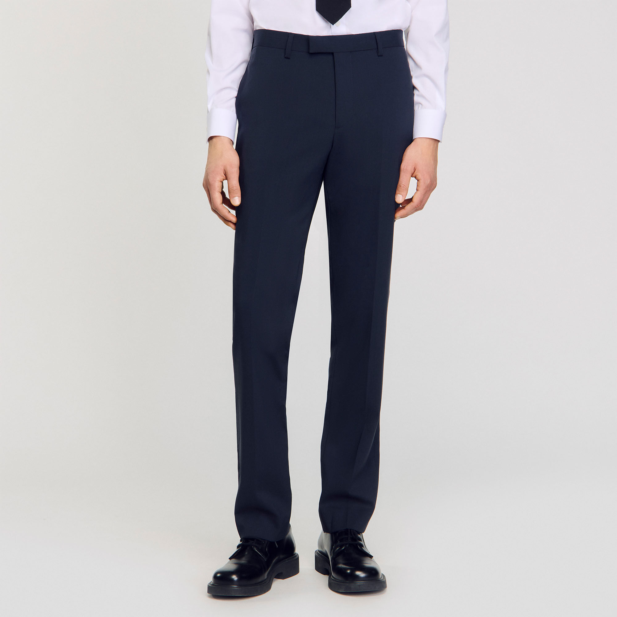 Pantalón de traje de lana