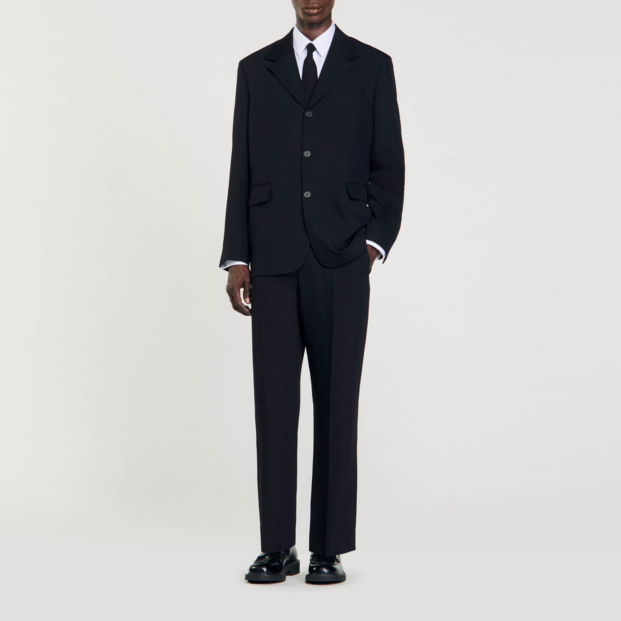 Chaqueta de traje sobredimensionada