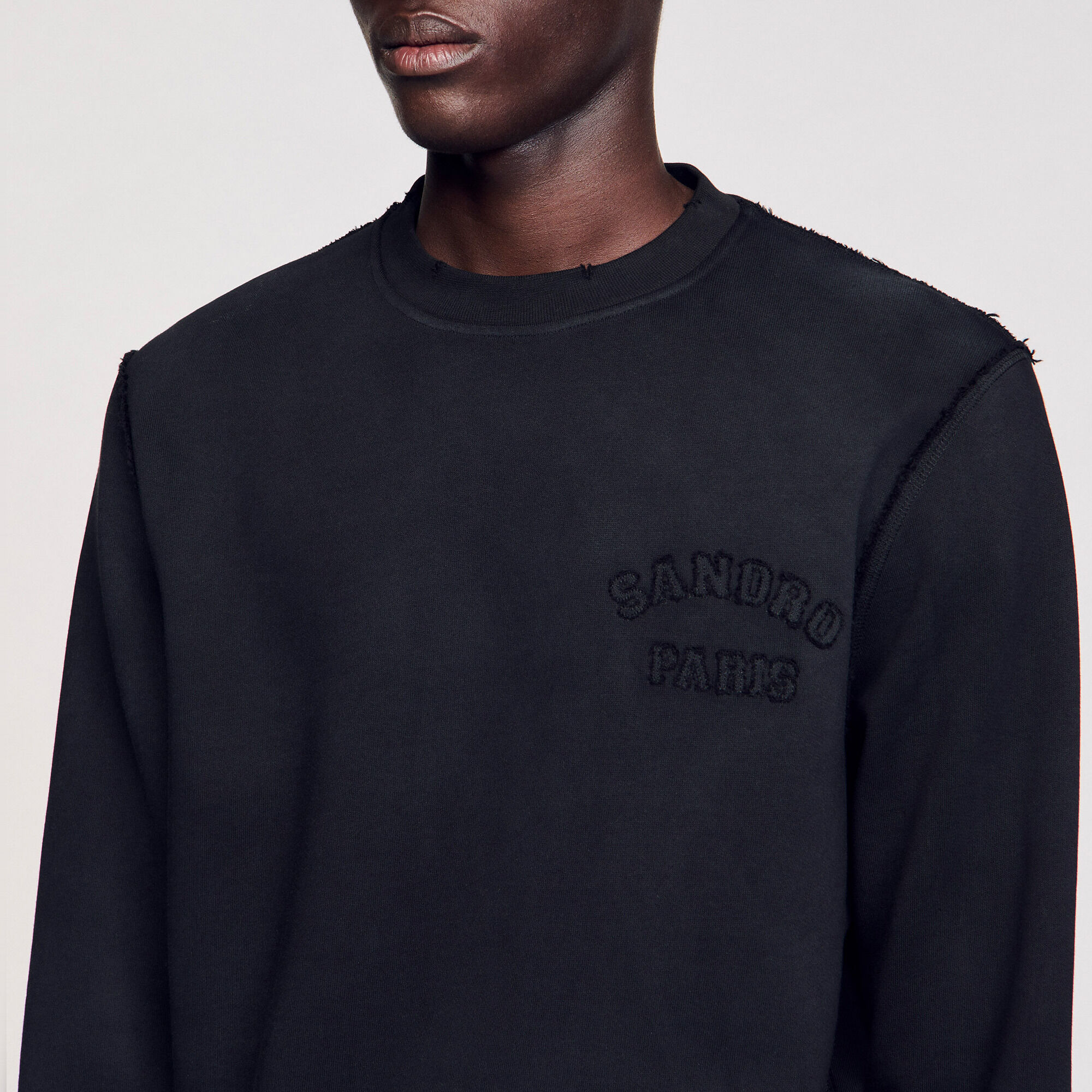 Sudadera con parche