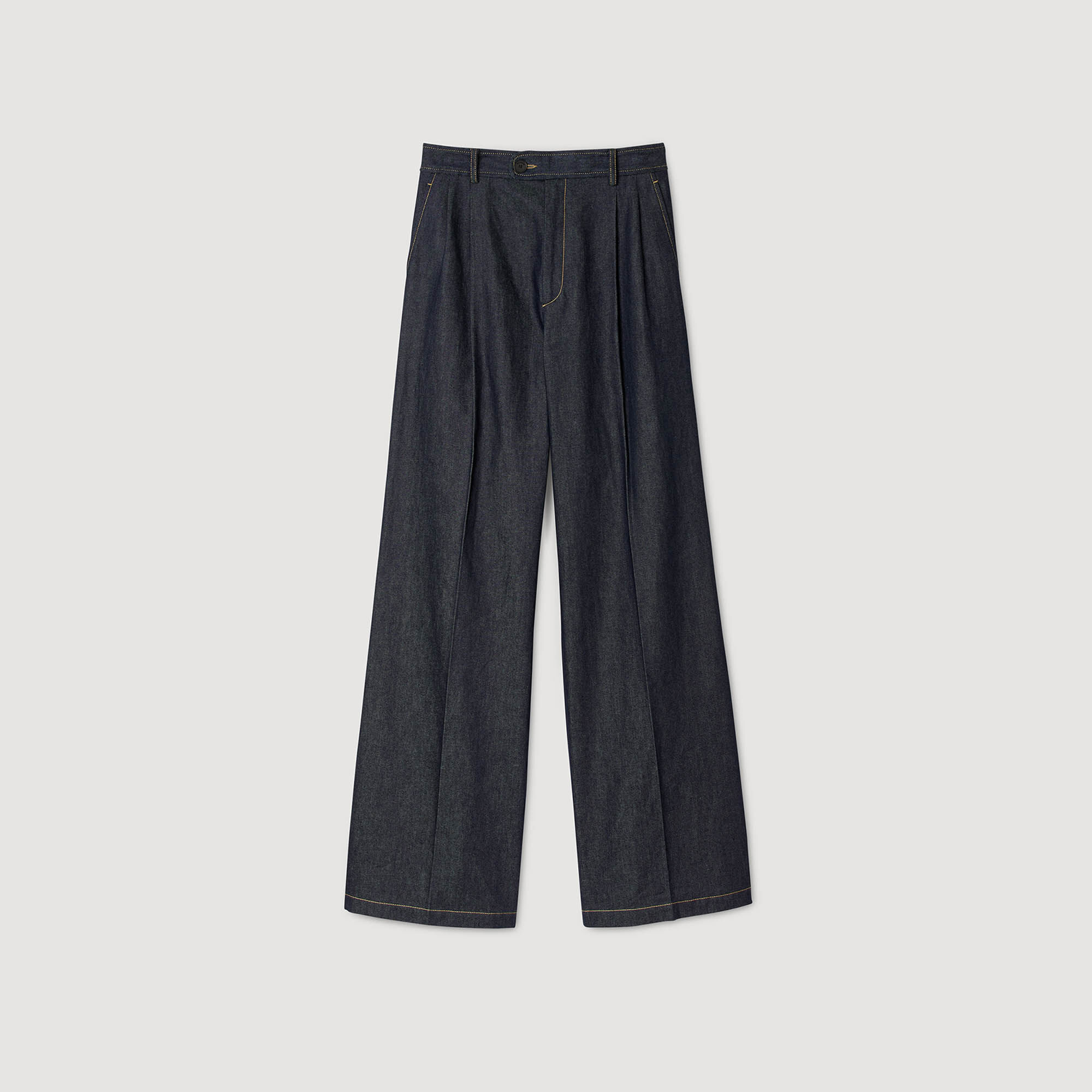 Pantalón de traje de denim