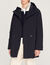 Parka de tejido técnico con muletón