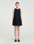 Vestido corto de tweed