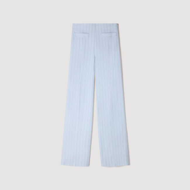 Pantal&oacute;n de rayas con lentejuelas