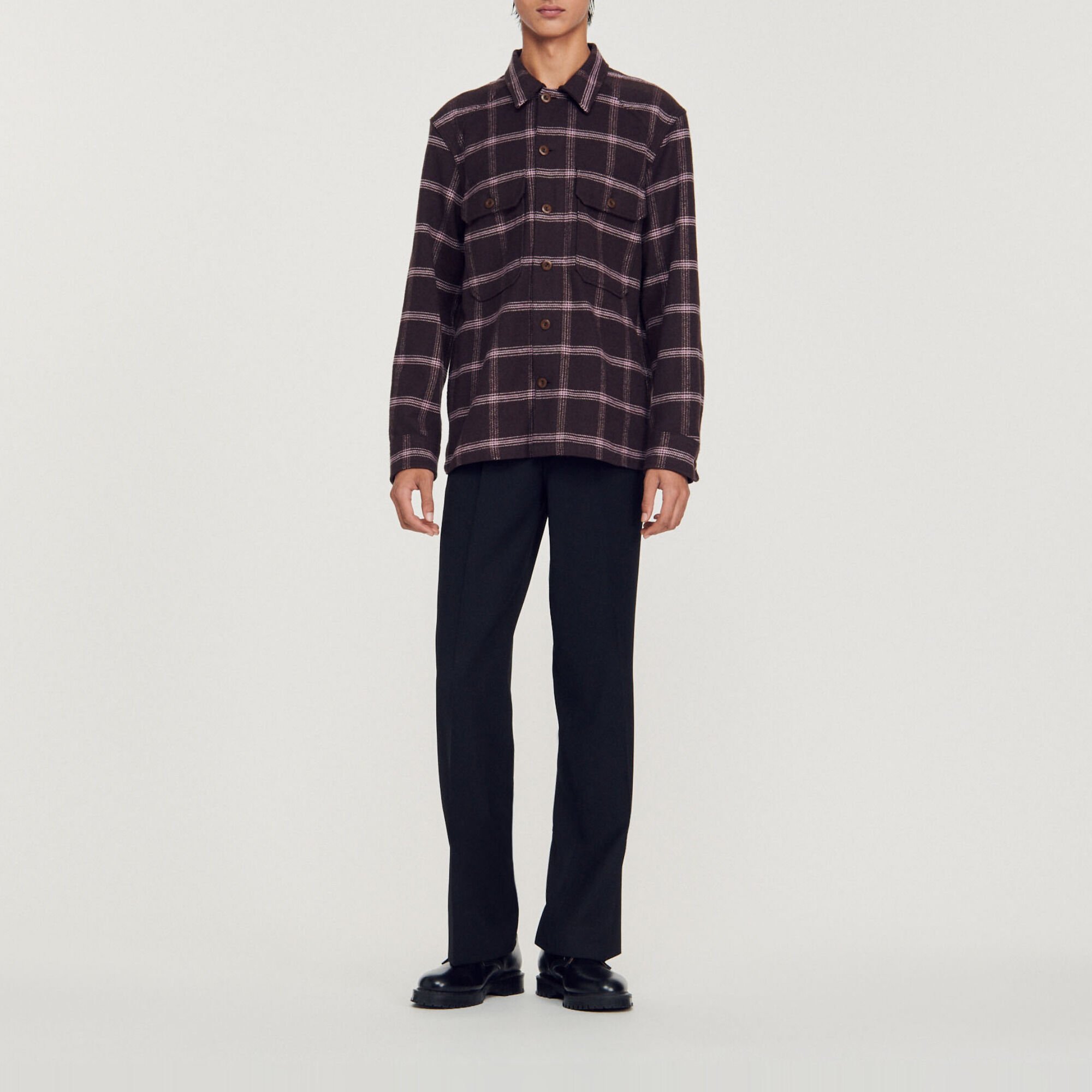 Sobrecamisa de cuadros