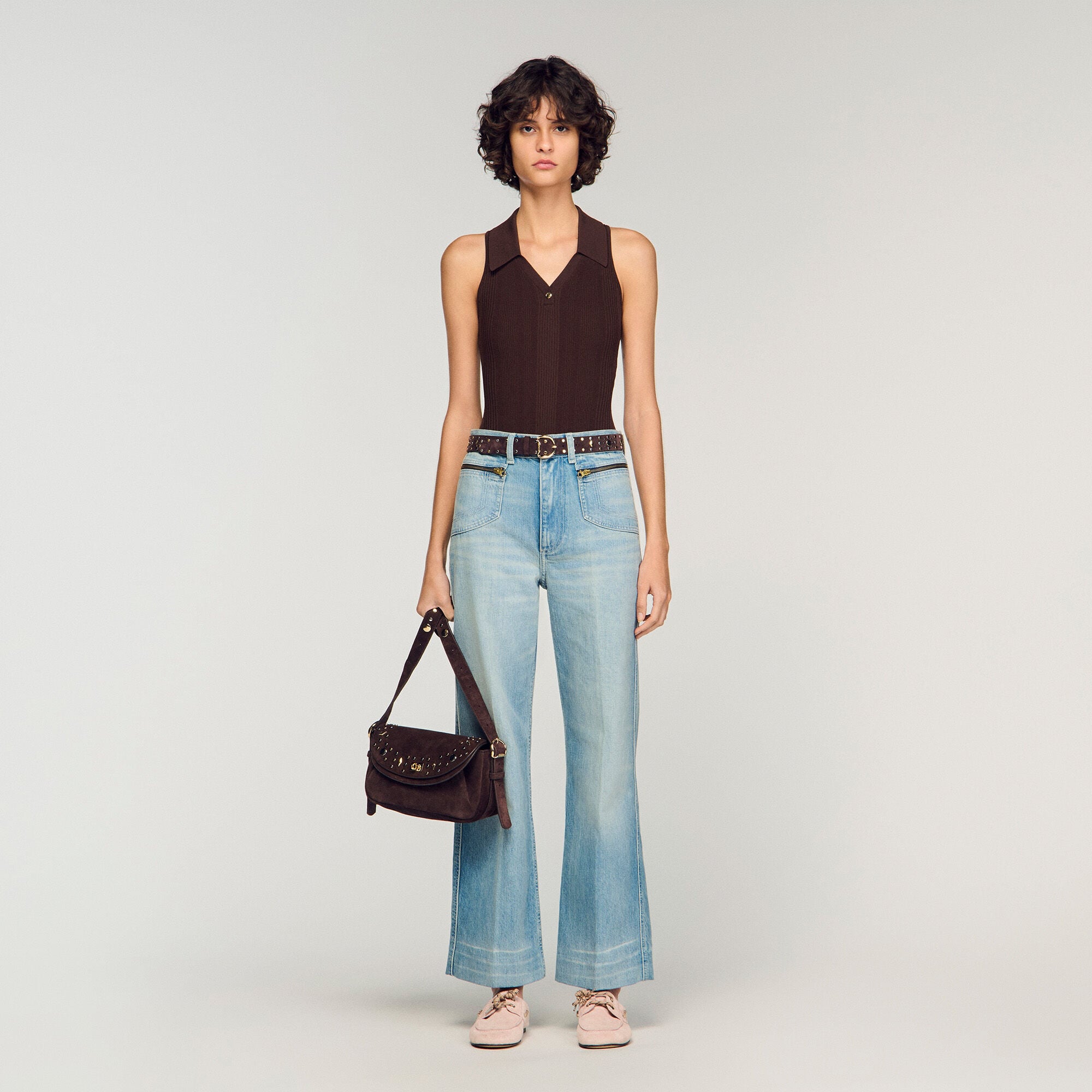 Bolso LE MAMBO JANYS ante y tachas