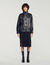 Cazadora de cuero oversize