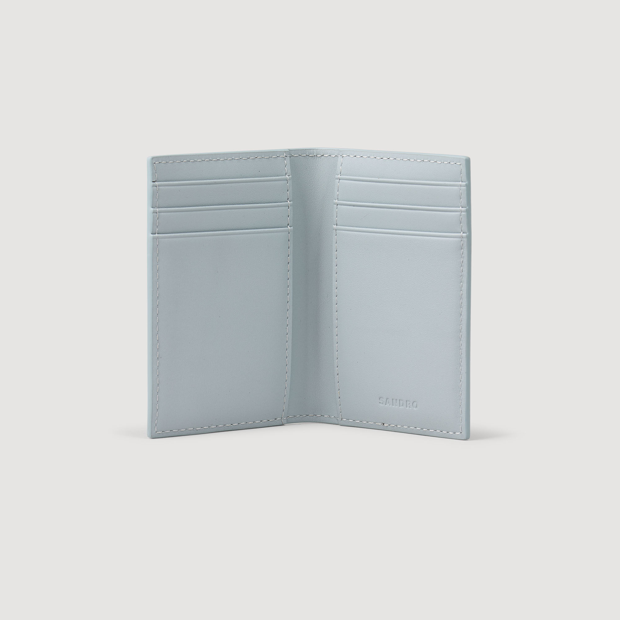 Cartera de cuero reconstituido
