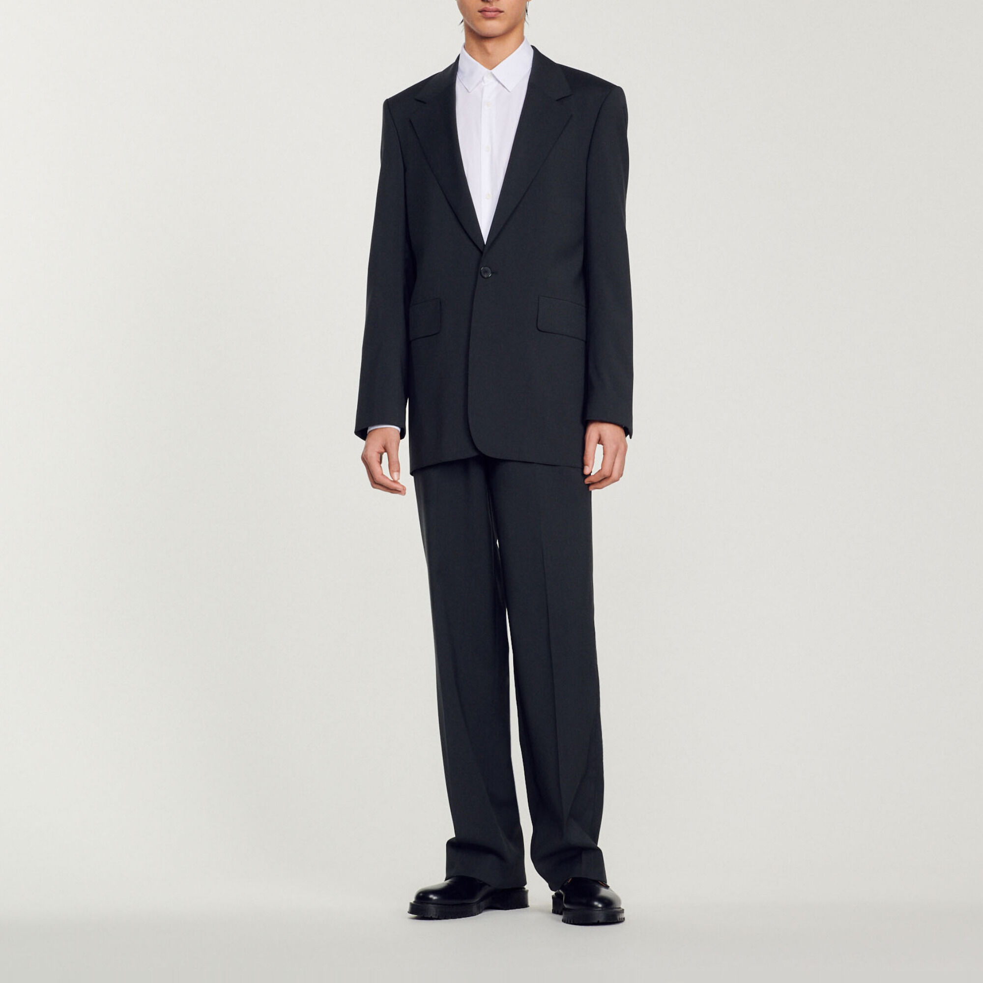 Chaqueta de traje ancha