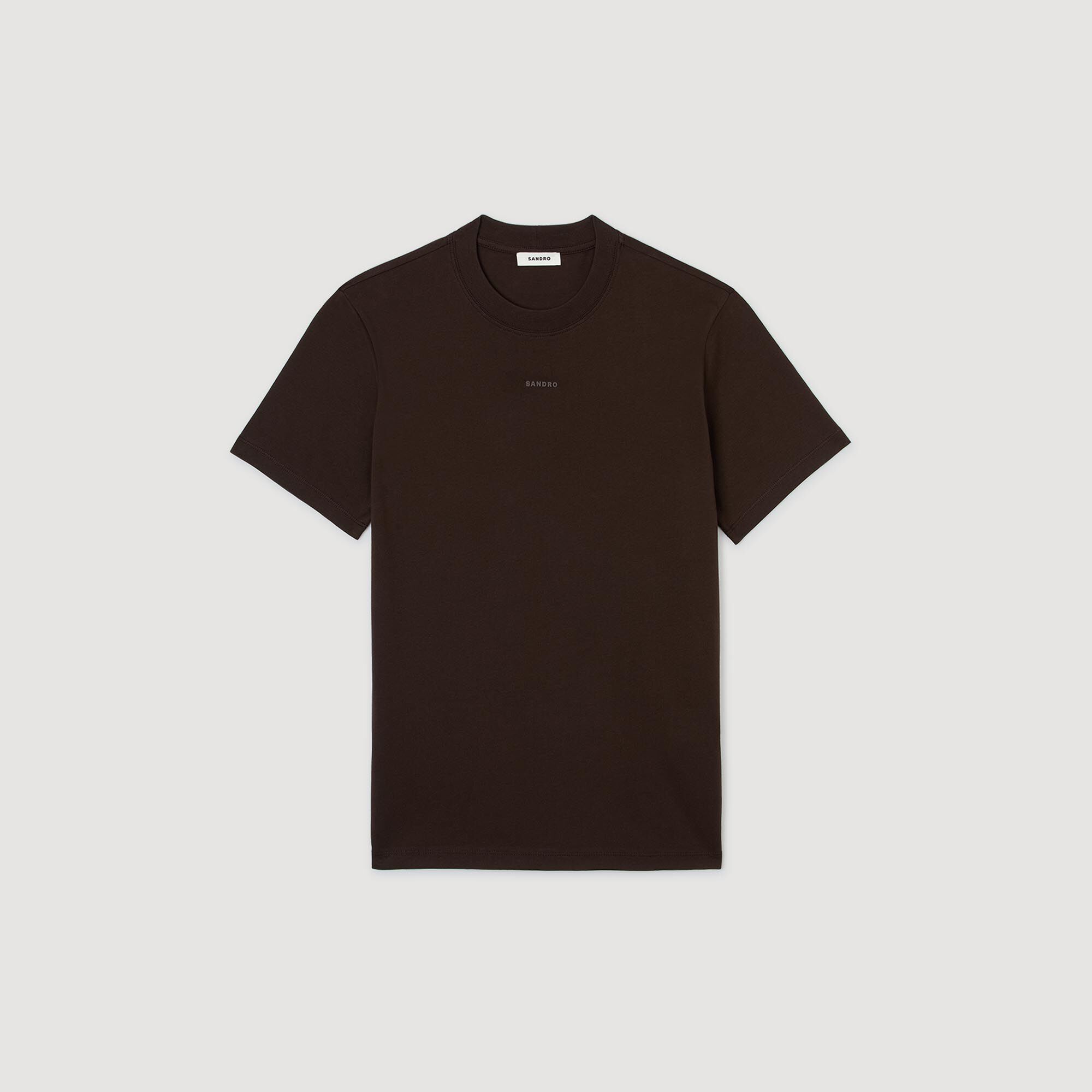 Camiseta de algodón con logotipo