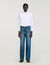 Camisa corta con pliegues