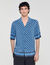Camisa fluida con estampado Square Cross