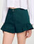 Pantalón corto con volantes