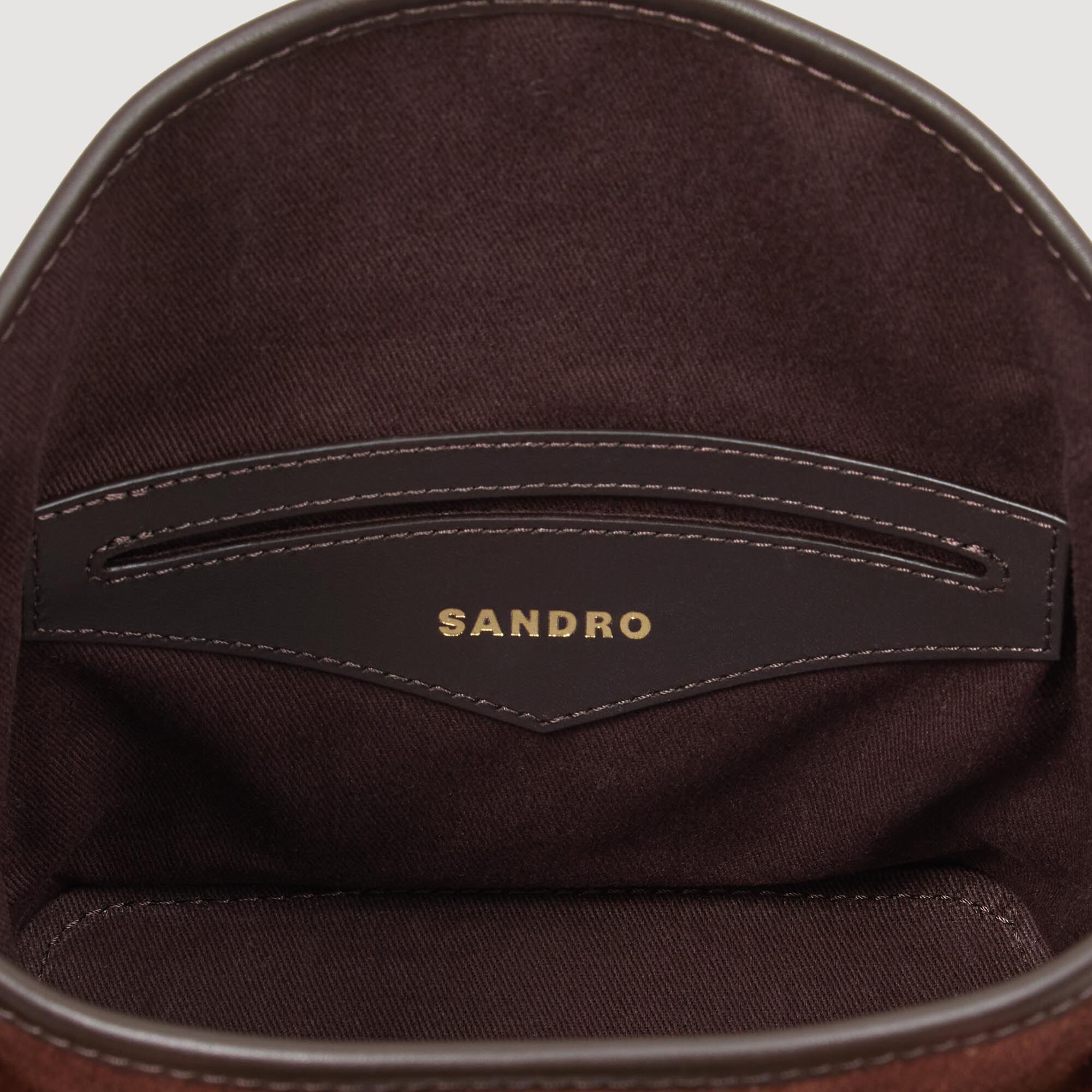 Bolso de ante TANGOSO con flecos