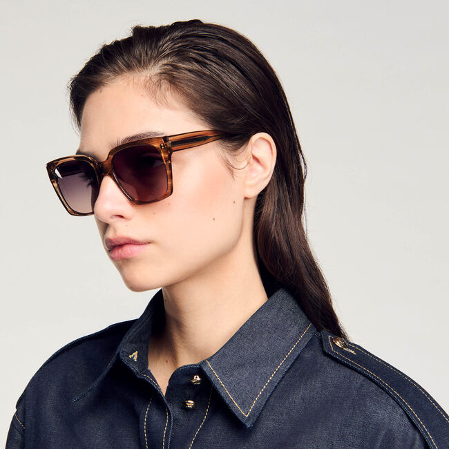 Gafas de sol anchas