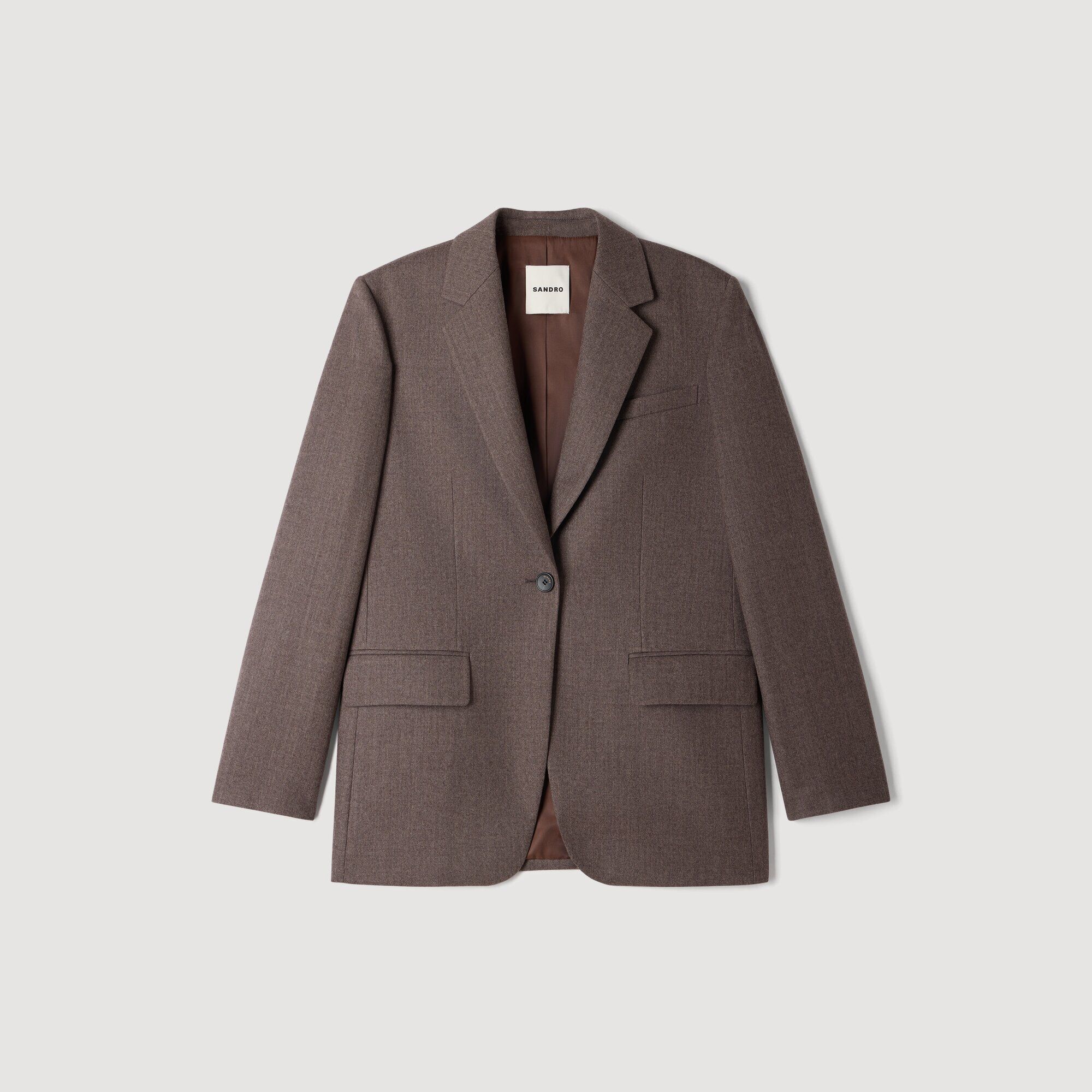 Chaqueta sastre de lana - Mujer | Sandro