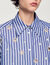Camisa de rayas con pedrería