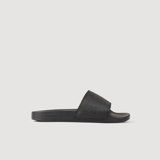 Sandalias de cuero regenerado