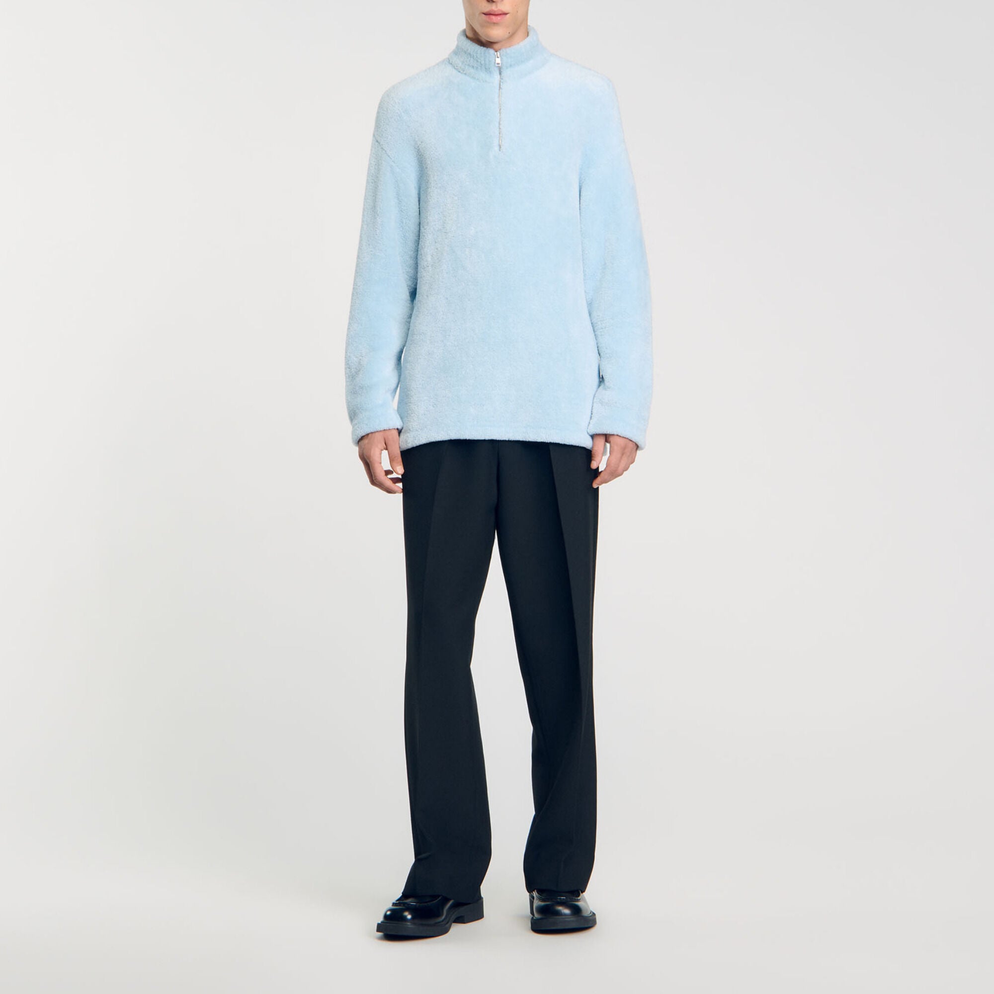 Jersey de tejido polar de rizo - Hombre | Sandro