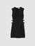 Vestido corto con aberturas
