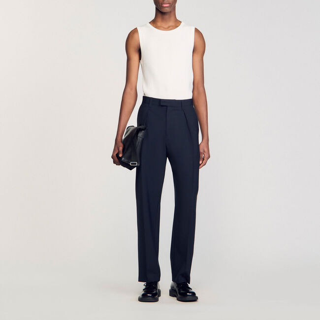 Pantal&oacute;n de traje - Hombre | Sandro