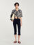 Camisa con estampado floral