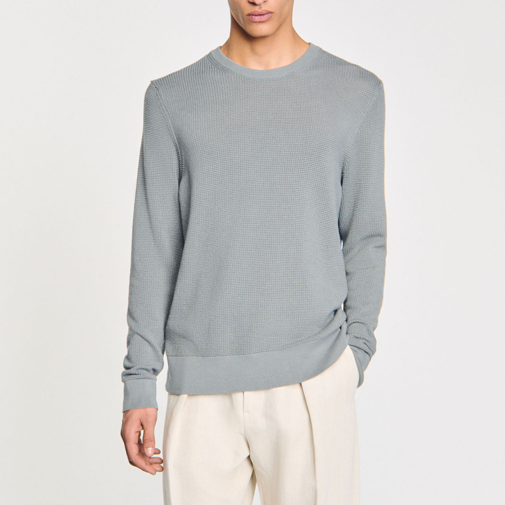 Jersey de punto texturizado - Hombre | Sandro