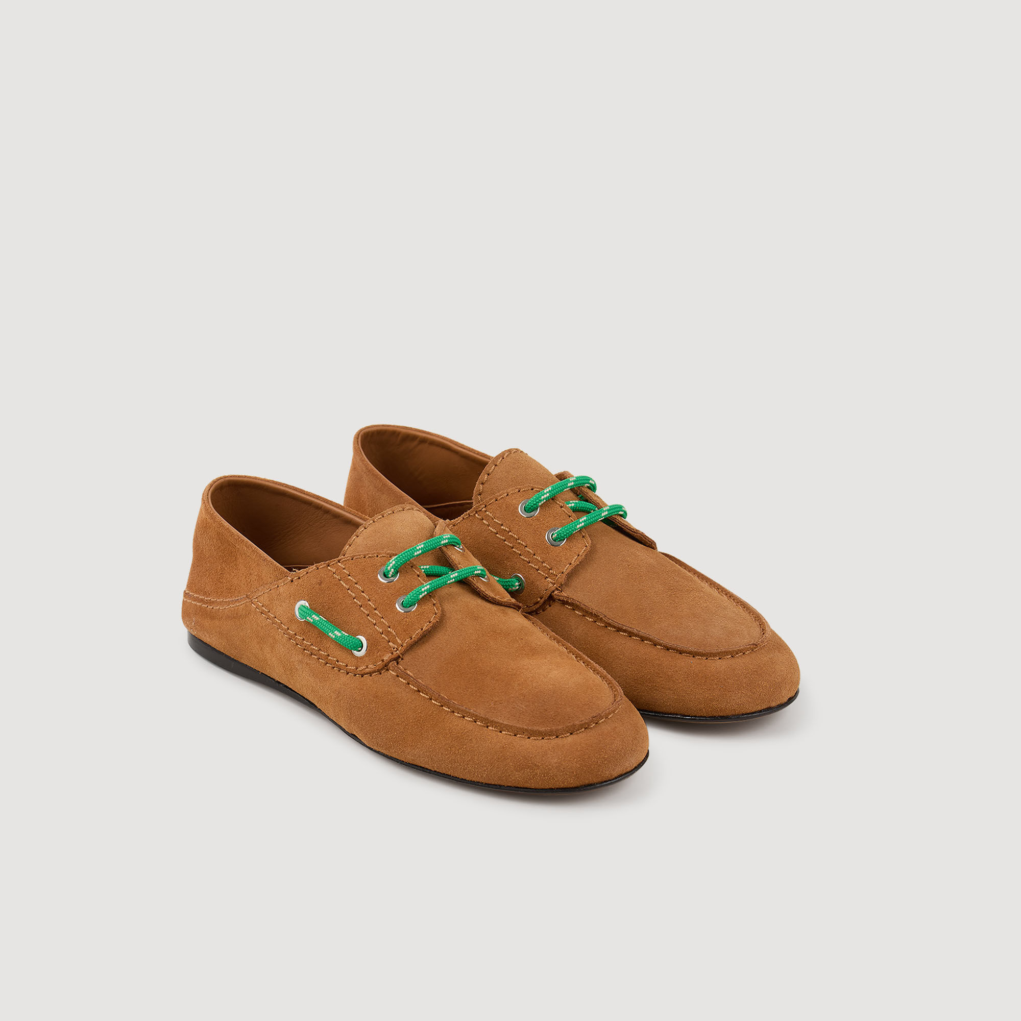 Mocasines náuticos de ante
