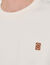 Sudadera oversize con parche de cuero