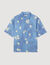 Camisa con estampado de flor