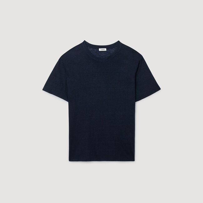 Camiseta de lino certificado