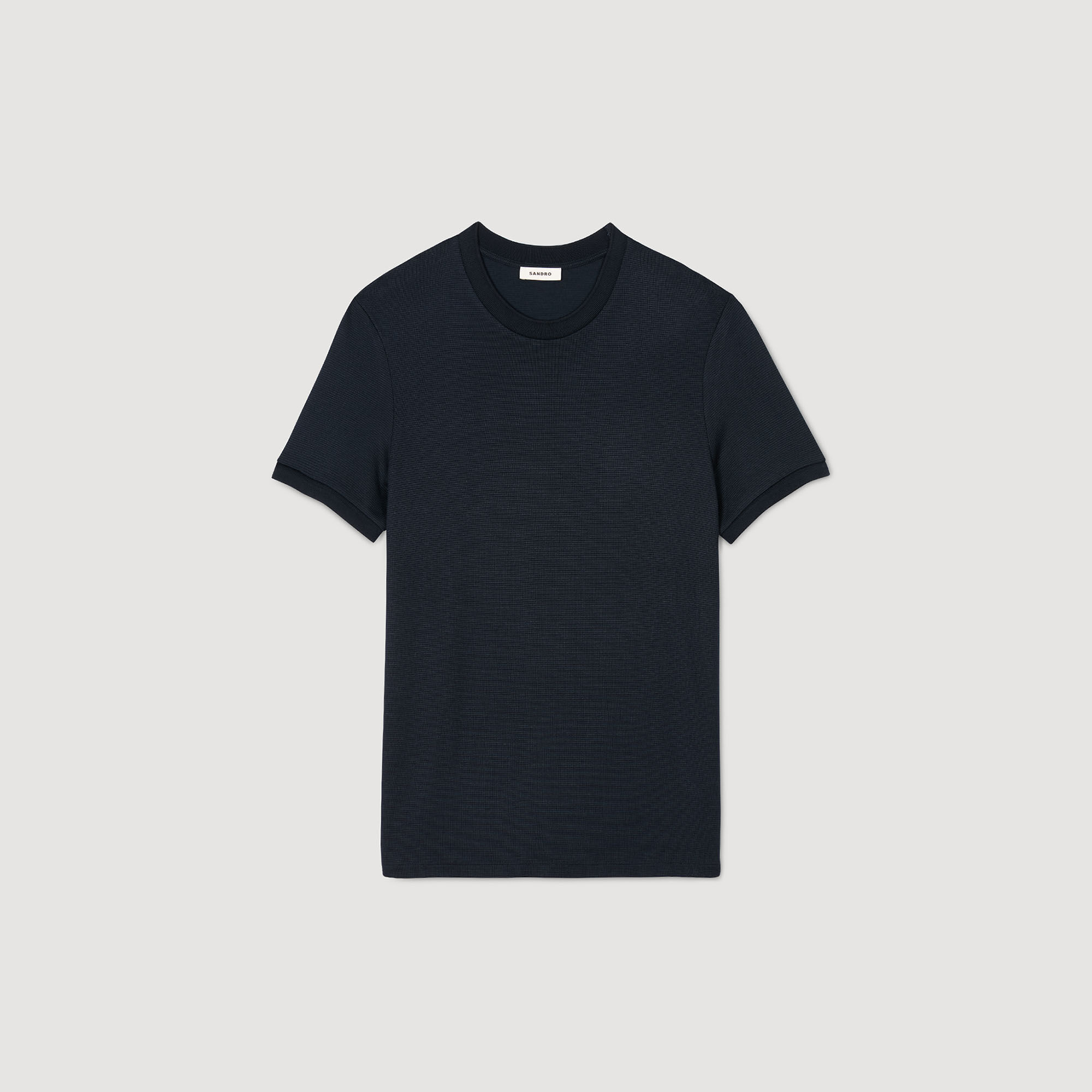 Camiseta de cuello redondo