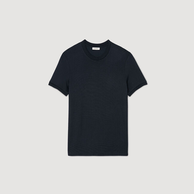 Camiseta de cuello redondo