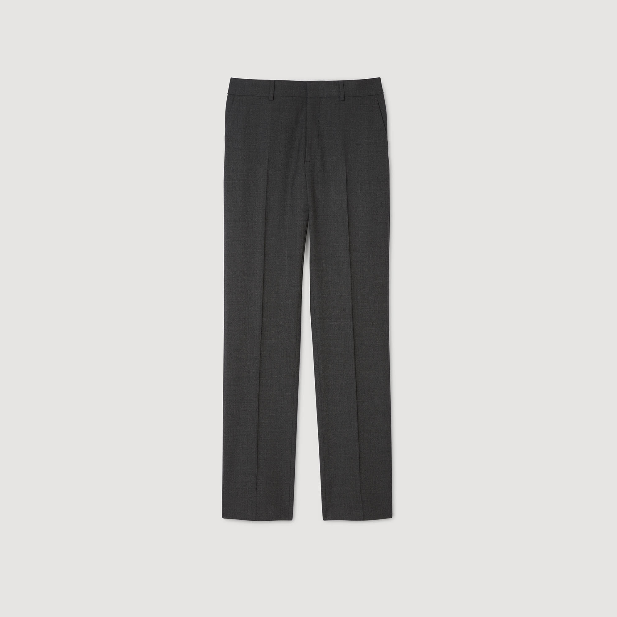 Pantalón de traje de lana