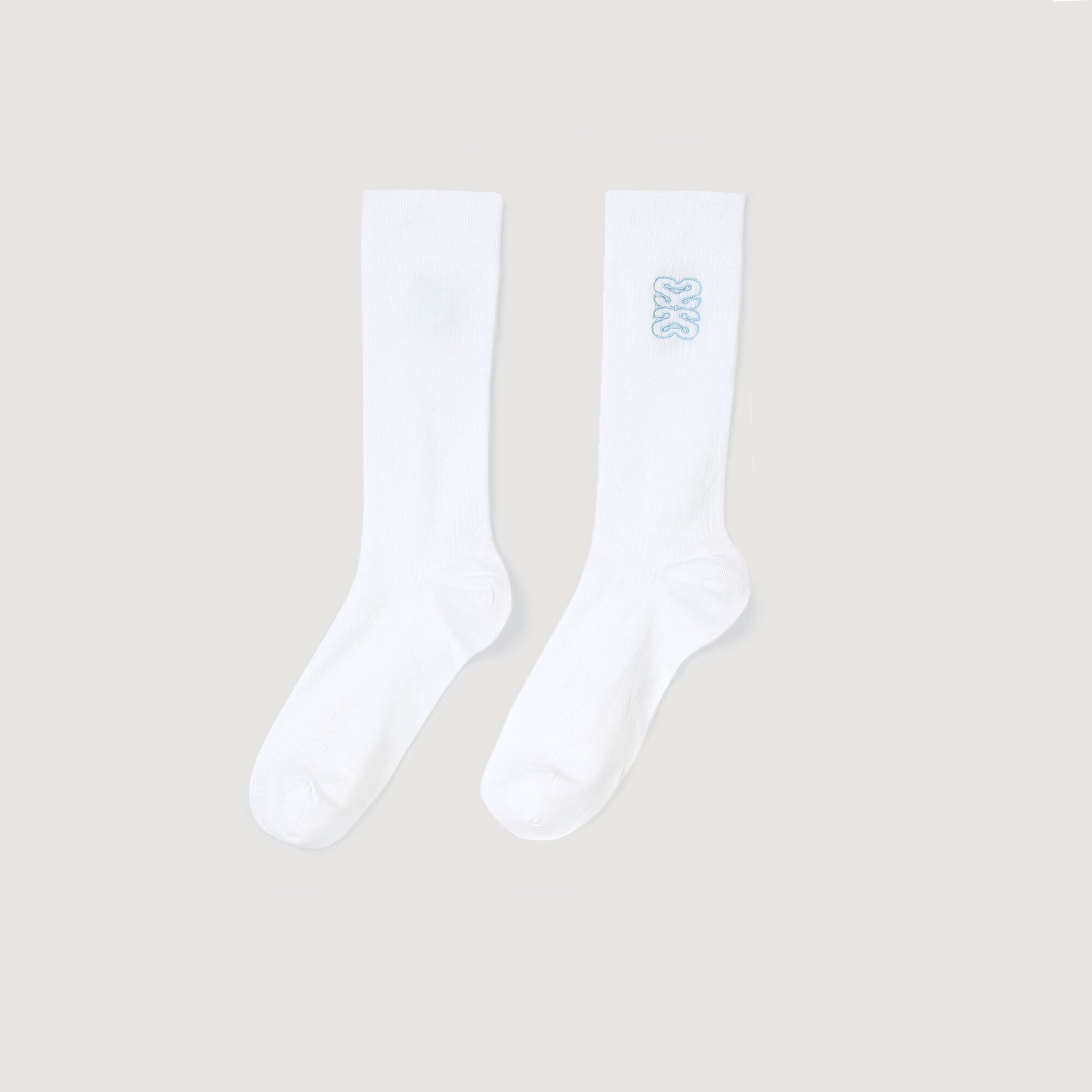 Calcetines bordados