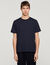Camiseta con parche doble S