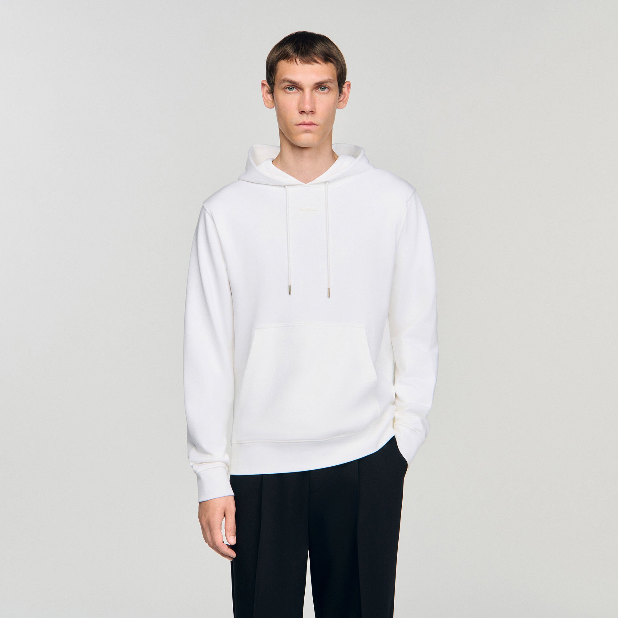 Sudadera con capucha y logo